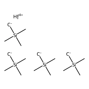 Hafnium, tetrakis((trimethylsilyl)methyl)- structure