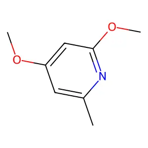 2,4-Dimethoxy-6-methylpyridine structure