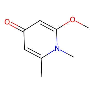 2-Methoxy-1,6-dimethyl-4-pyridone structure