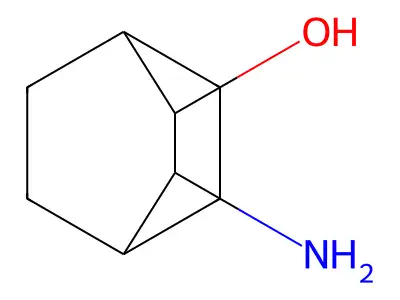 cis-3-Aminobicyclo(2.2.2)octan-2-ol structure