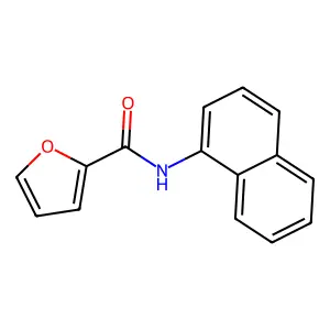 N-(naphthalen-1-yl)furan-2-carboxamide structure