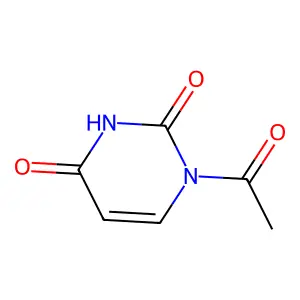 1-N-Acetyluracil structure