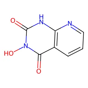 3-hydroxy-1H-pyrido[2,3-d]pyrimidine-2,4-dione structure