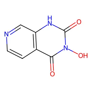 3-Hydroxypyrido[3,4-d]pyrimidine-2,4(1H,3H)-dione structure