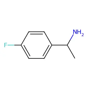 1-(4-氟苯基)乙胺 structure