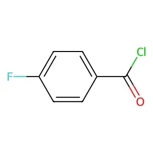 4-Fluorobenzoyl chloride structure