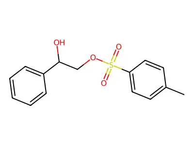 1,2-Ethanediol, 1-phenyl-, 2-(4-methylbenzenesulfonate) structure