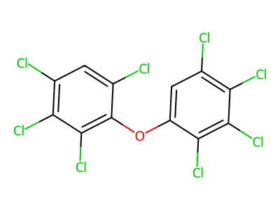 八氯二苯醚 structure