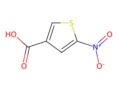 5-Nitrothiophene-3-carboxylic acid structure