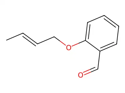 2-(2-Butenyloxy)benzaldehyde structure