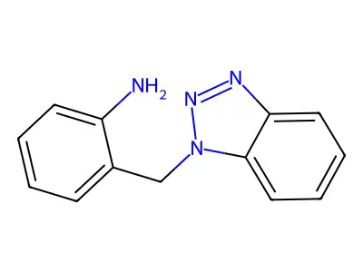 2-(1H-1,2,3-Benzotriazol-1-ylmethyl)aniline structure