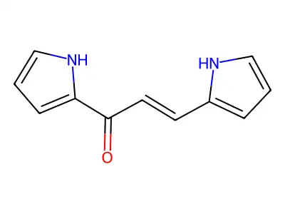 1,3-bis(1H-pyrrol-2-yl)prop-2-en-1-one structure