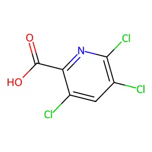 3,5,6-Trichloropicolinic acid structure