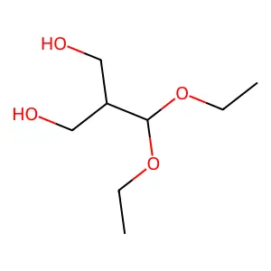 2-(Diethoxymethyl)propane-1,3-diol structure