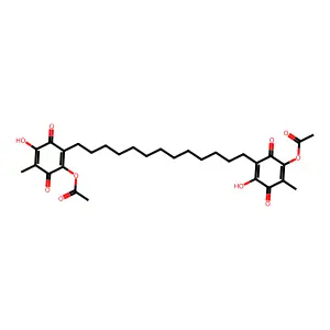 Ardisiaquinone G structure