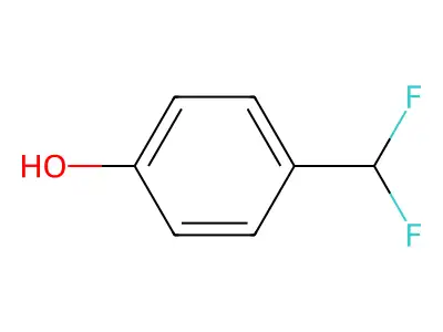 4-(Difluoromethyl)phenol structure