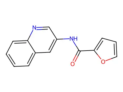 N-(quinolin-3-yl)furan-2-carboxamide structure