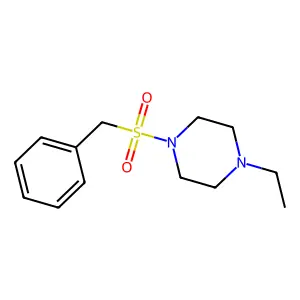 1-Benzylsulfonyl-4-ethylpiperazine structure