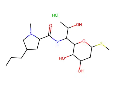 7-Deoxylincomycin structure