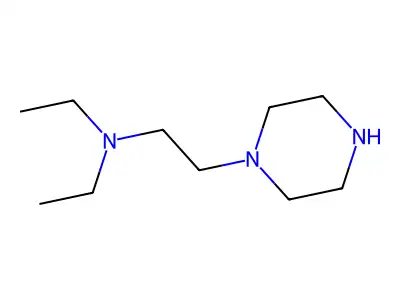 N,N-Diethyl-2-(piperazin-1-yl)ethan-1-amine structure