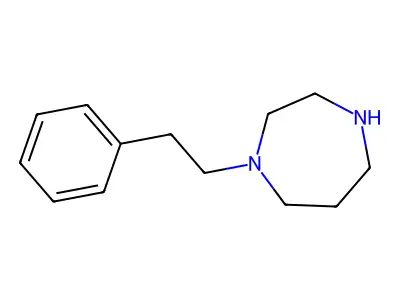 1-(2-Phenylethyl)-1,4-diazepane structure