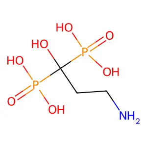 帕米膦酸 structure