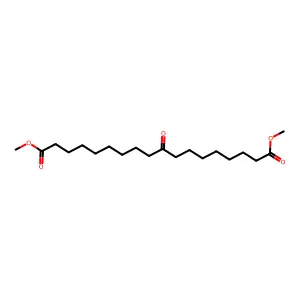 Dimethyl 9-oxooctadecanedioate structure