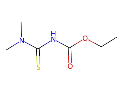 ethyl N-(dimethylcarbamothioyl)carbamate structure