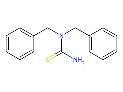 1,1-Dibenzyl-thiourea structure