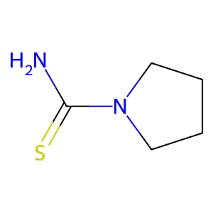 Pyrrolidine-1-carbothioamide structure