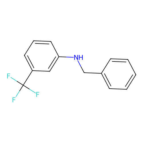 N-benzyl-3-(trifluoromethyl)aniline structure