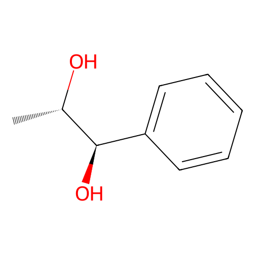 (1R,2S)-1-Phenylpropane-1,2-diol structure