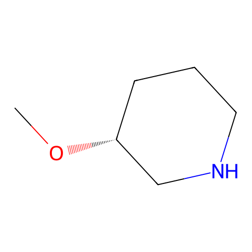 (3R)-3-methoxypiperidine structure