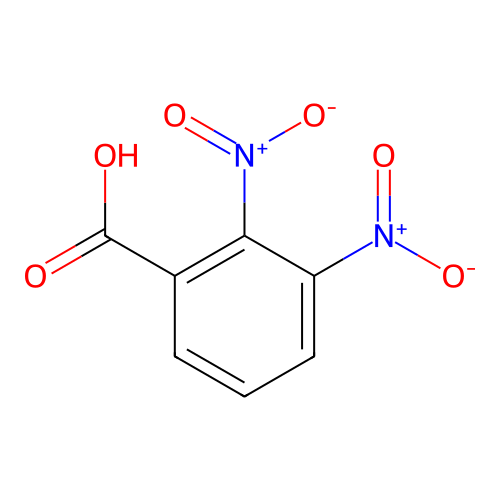 2,3-Dinitrobenzoic acid structure
