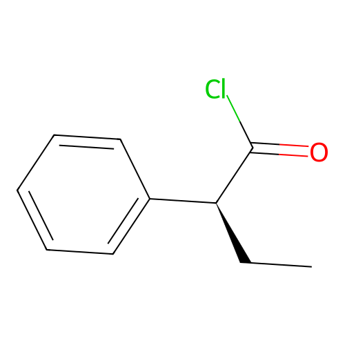 (+)-2-Phenylbutanoyl chloride structure