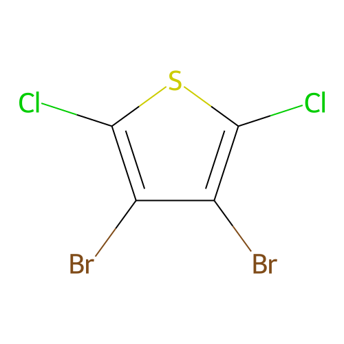 3,4-Dibromo-2,5-dichlorothiophene structure