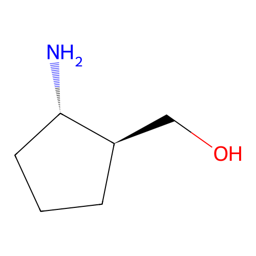 [(1S,2S)-2-Aminocyclopentyl]methanol structure
