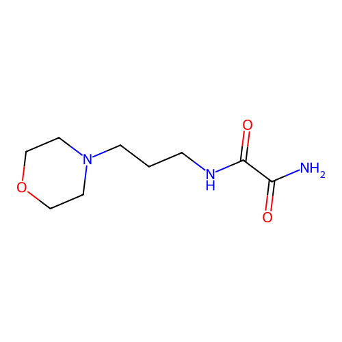 N-[3-(morpholin-4-yl)propyl]ethanediamide structure