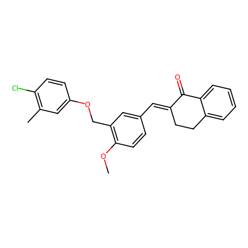 C26H23ClO3 structure