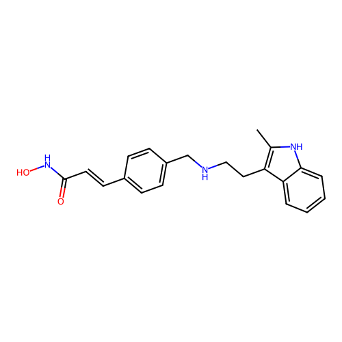 帕比司他 structure
