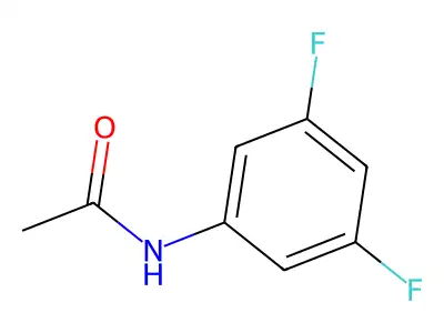 1-Acetamido-3,5-difluorobenzene structure