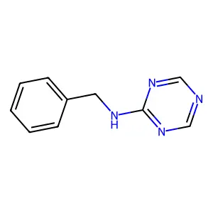 2-Benzylamino-S-triazine structure
