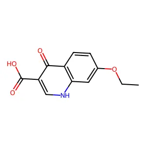 3-Quinolinecarboxylic acid, 7-ethoxy-4-hydroxy- structure