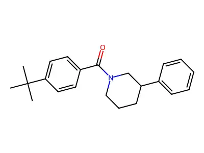 1-(4-Tert-butylbenzoyl)-3-phenylpiperidine structure