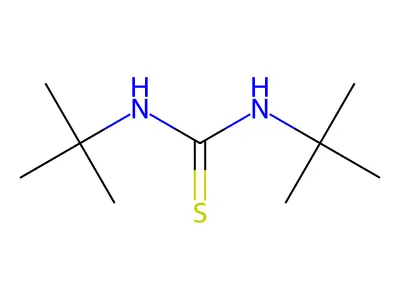 1,3-(Di-tert-butyl)thiourea structure