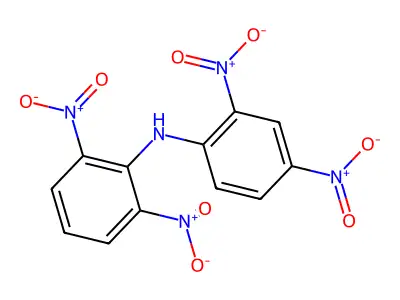 N-(2,6-Dinitrophenyl)-2,4-dinitroaniline structure