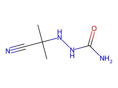 (2-Cyanopropan-2-ylamino)urea structure