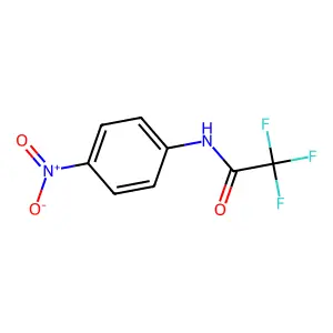 2,2,2-Trifluoro-N-(4-nitrophenyl)acetamide structure