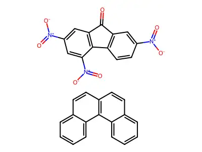 Benzo[c]phenanthrene;2,4,7-trinitrofluoren-9-one structure
