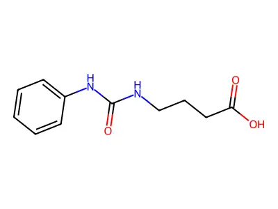 4-[(Anilinocarbonyl)amino]butanoic acid structure